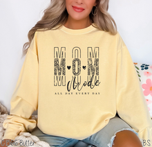 Load image into Gallery viewer, Stacked Leopard Mom Mode #BS6578
