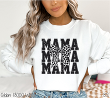 Load image into Gallery viewer, Stacked Mama Leopard Bow #BS7619
