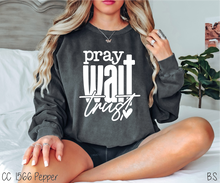 Load image into Gallery viewer, Stacked Pray Wait Trust #BS6463
