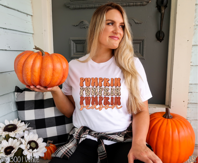 Stacked Pumpkin Season Distressed #BS5862