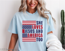 Load image into Gallery viewer, Stacked She Loves Jesus #BS6969
