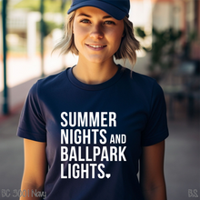 Load image into Gallery viewer, Stacked Summer Nights Ballpark #BS6963
