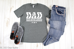 Star Dad Man Myth Legend #BS6954