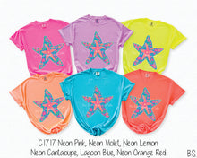 Load image into Gallery viewer, Starfish Preppy Neon #BS8068 *5/4 PRINTS ON ORDER AND EXTRAS POSTED FOR PURCHASE BEFORE ARRIVAL
