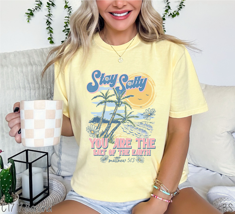 Stay Salty Beach Waves #BS8047 *PREORDER CLOSING SUNDAY 4/20 @ MIDNIGHT CST