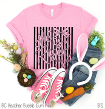 Load image into Gallery viewer, Stripped Coquette He Is Risen #BS8998 *PREORDER CLOSING SUNDAY 3/1 @ MIDNIGHT CST
