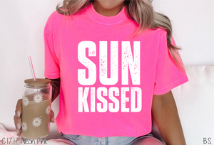 Sun Kissed Stamped Letters #BS8132