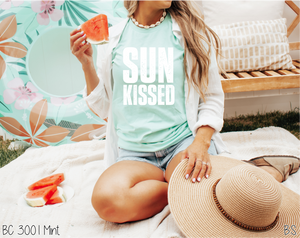 Sun Kissed Stamped Letters #BS8132