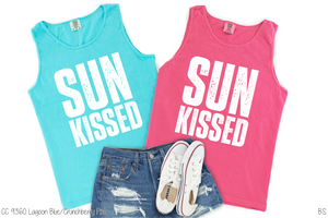 Sun Kissed Stamped Letters #BS8132