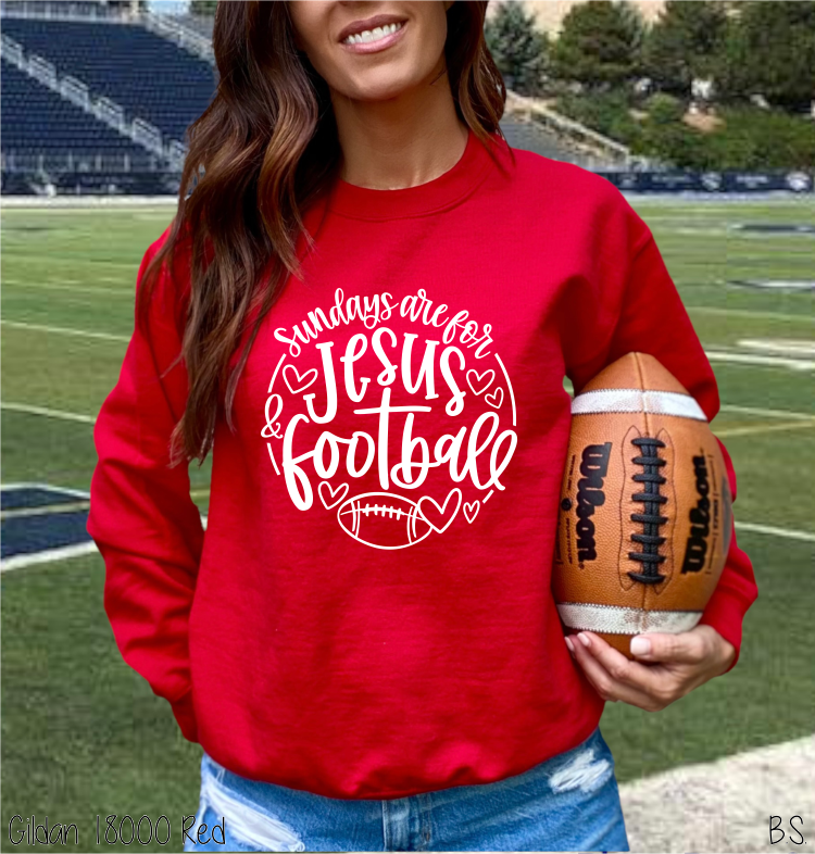Sundays Are For Jesus And Football #BS3796