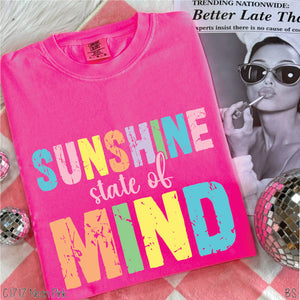 Sunshine State Of Mind Distressed #BS8147