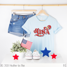 Load image into Gallery viewer, Swirl Glitter Star Distressed USA #BS5527
