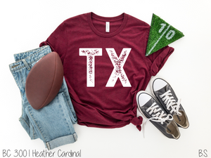 TX Stamped Letters Exclusive #BS7156