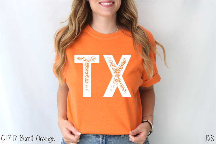 TX Stamped Letters Exclusive #BS7156