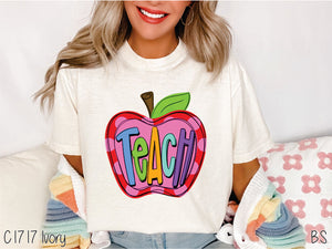Teach Apple Pink Dots #BS7064