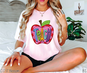 Teach Apple Pink Dots #BS7064