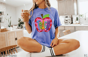 Teach Apple Pink Dots #BS7064
