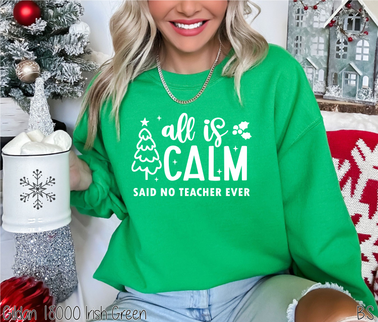 Teacher All Is Calm #BS6256