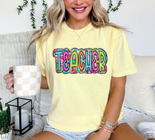 Load image into Gallery viewer, Teacher Bright Paisley Floral #BS6752
