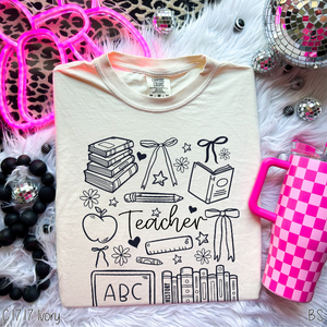 Teacher Doodle Collage #BS8336