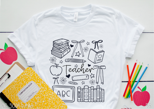 Teacher Doodle Collage #BS8336