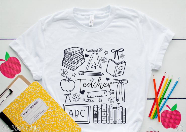 Teacher Doodle Collage #BS8336