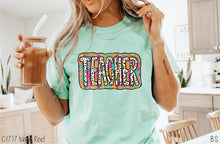 Load image into Gallery viewer, Teacher Gold Foil #BS6868
