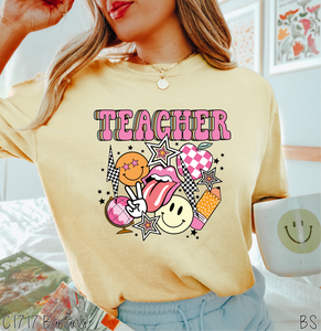 Teacher Retro Collage #BS5717