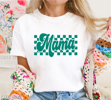 Load image into Gallery viewer, Teal Checkered Mama #BS6691
