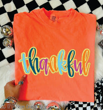 Load image into Gallery viewer, Thankful Hand Lettered Gold Foil #BS8506
