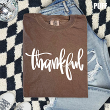 Load image into Gallery viewer, Thankful Script Puff #BS8589A *10/12 PRINTS ON ORDER AND EXTRAS POSTED FOR PURCHASE BEFORE ARRIVAL
