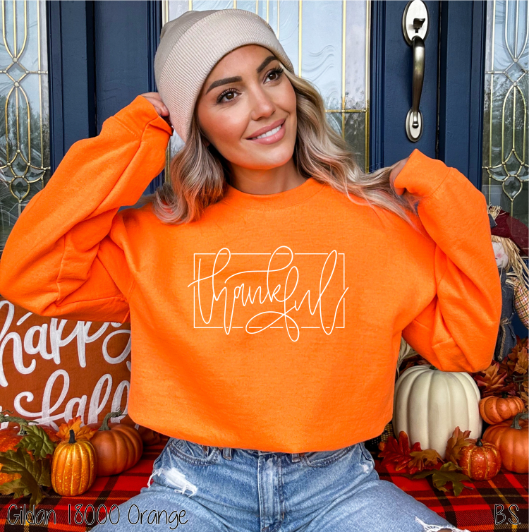 Thankful Hand Lettered #BS14