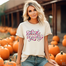 Load image into Gallery viewer, Thanksgiving Brush Strokes Faux Glitter #BS7461
