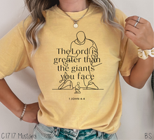 Load image into Gallery viewer, The Lord Is Greater Than Giants #BS8496
