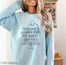 Load image into Gallery viewer, The Lord Is Greater Than Giants #BS8496
