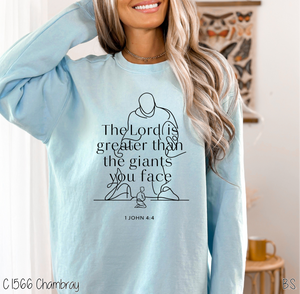 The Lord Is Greater Than Giants #BS8496