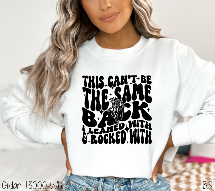 This Can't Be The Same Back #BS6617