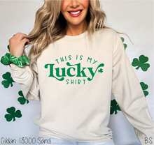 Load image into Gallery viewer, This Is My Lucky Shirt Retro #BS2574
