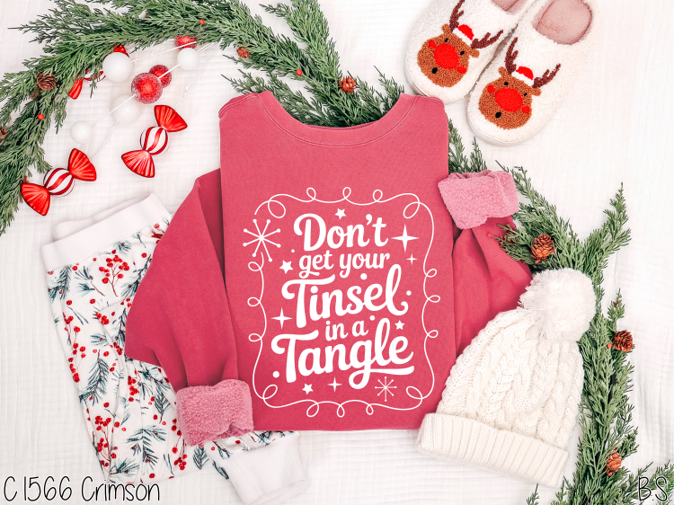 Tinsel In A Tangle #BS8566 *10/5 PRINTS ON ORDER AND EXTRAS POSTED FOR PURCHASE BEFORE ARRIVAL