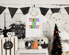 Load image into Gallery viewer, Trick Or Treat Stitch Lettering #BS5769
