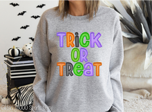 Load image into Gallery viewer, Trick Or Treat Stitch Lettering #BS5769
