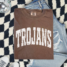 Load image into Gallery viewer, Trojans Distressed Arch #BS8592 *10/5 PRINTS ON ORDER AND EXTRAS POSTED FOR PURCHASE BEFORE ARRIVAL
