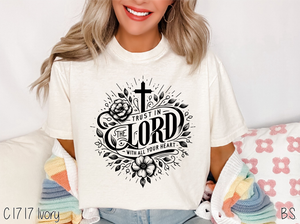 Trust In The Lord Floral #BS7213