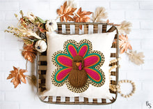 Load image into Gallery viewer, Turkey Faux Yarn Dalmatian Dot #BS8585A *10/12 PRINTS ON ORDER AND EXTRAS POSTED FOR PURCHASE BEFORE ARRIVAL
