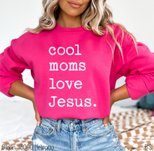 Load image into Gallery viewer, Typewriter Cool Moms Love Jesus #BS8960
