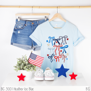 USA Coquette Bow Collage #BS8170