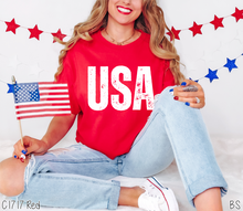 Load image into Gallery viewer, USA Stamped Letters #BS8128 *PREORDER CLOSING SUNDAY 5/18 @ MIDNIGHT CST
