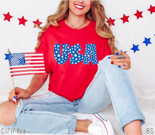 Load image into Gallery viewer, USA Retro Distressed Stars #BS3051
