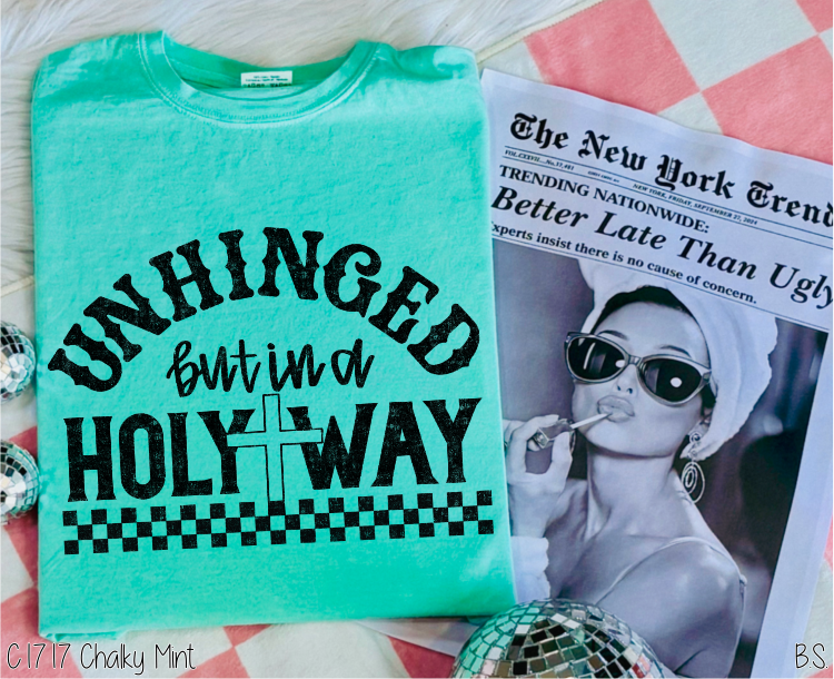 Unhinged In Holy Way #BS8158