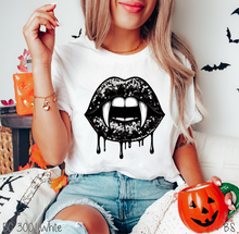 Load image into Gallery viewer, Vampire Fangs Faux Sequin #BS7276
